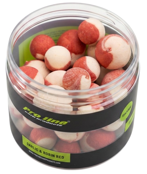 Pro Line Wonka's Garlic & Robin Red 15&18mm Mixed Hookbaits (200ml)