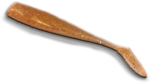 Major Craft ParaWorm Shad - UV Orange