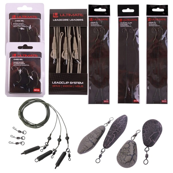 Ultimate Carp Leader Rig Set Complete