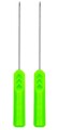 Korum Fluoro Quickstop Needles (2 Stuks)