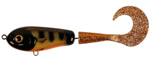 Strike Pro Wolf Tail - Black Okiboji Perch