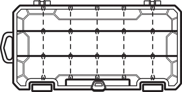 Flambeau Tuff Tainer Transparant - Flambeau Tuff Tainer 3003