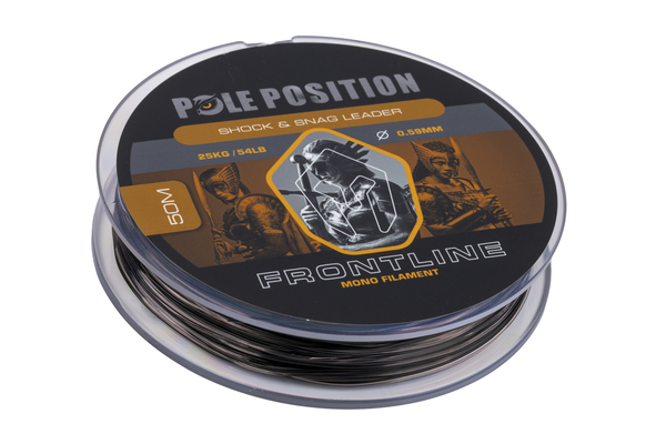 Pole Position Frontline Monofilament Carp Leader 50m
