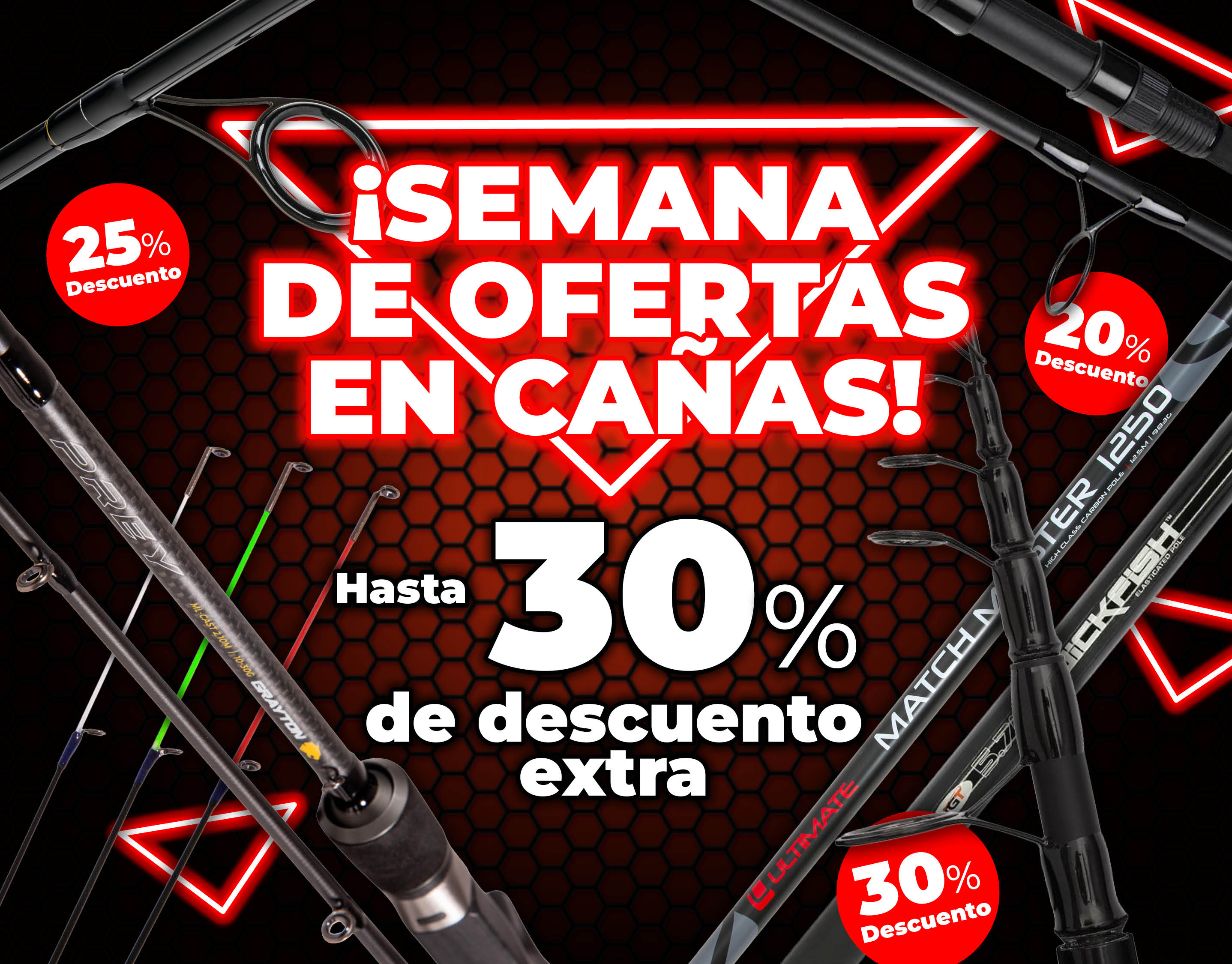 Weekactie Subbanner: Tot 30% Hengels