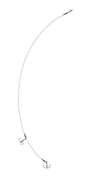 Rozemeijer Deadbait Leaders 2x Treble 50cm 30lb (2 Stuks)