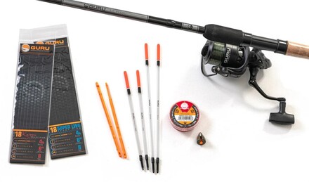 Guru Float Rod & Reel Combo Set 11' (1-15g) (Incl. Line & Accessories)