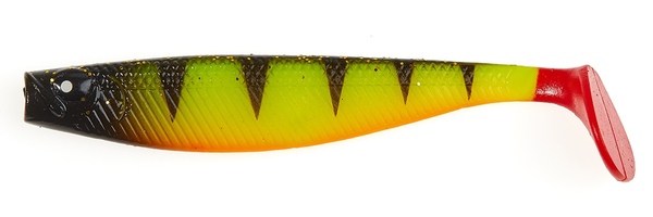 Lucky John 3D Series Soft Lure Red Tail Shad 12.7cm (3pcs)