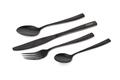 Fox Cookware Black Stainless Cutlery Set (4pcs)