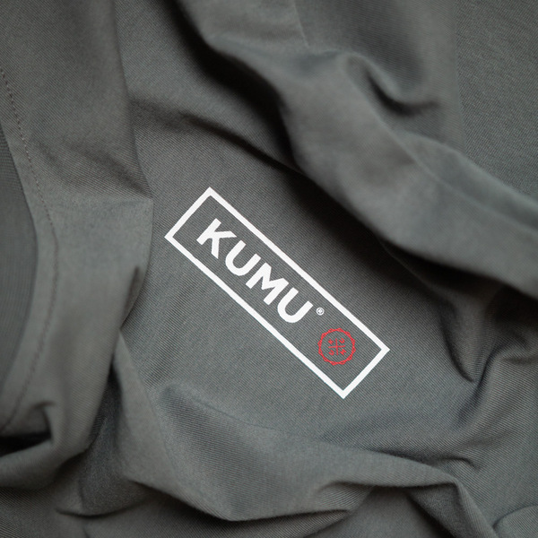 Kumu Rising Sun Grey Tee T-Shirt