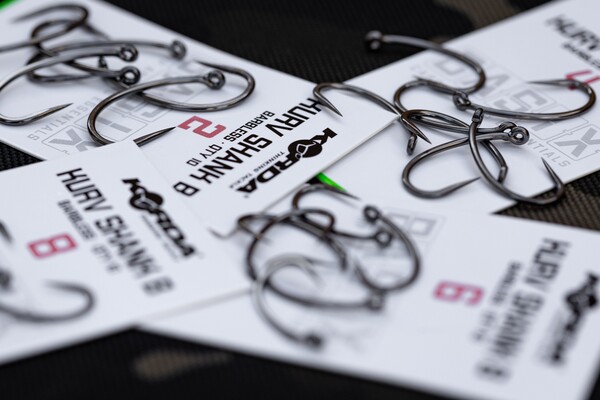 Korda Basix Kurv Anzuelo Sin Rebaba para Carpa (10 pzas.)