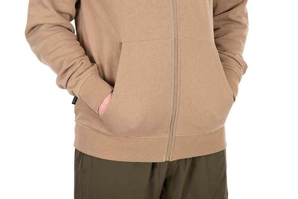 Fox Collection LW Hoody con Cremallera - Tan LTD