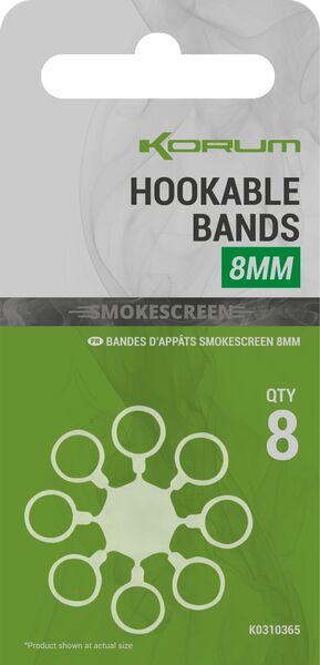 Korum Smokescreen Hookable Bait Bands