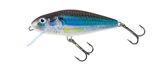 Salmo Perch Floating Plug 8cm (12g) - Holo Smelt