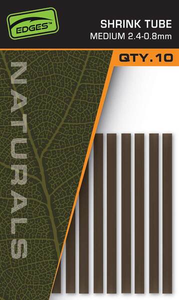 Fox Edges Naturals Shrink Tube (10 pieces)