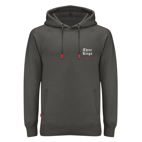 Kumu 3 Kings Hoodie Grey