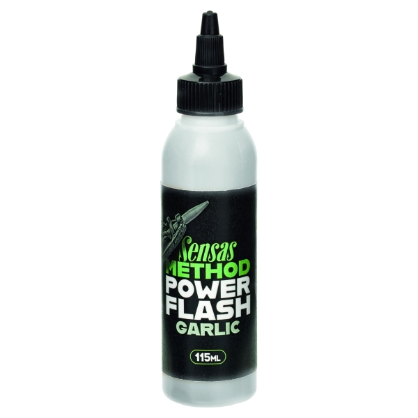 Sensas Power Flash 115ml Flavour - Garlic