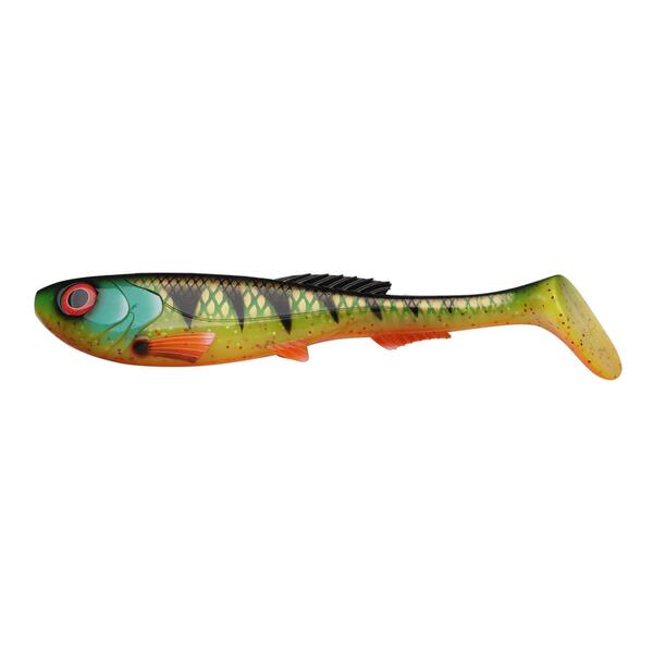 Abu Garcia Beast Paddletail Shad 21cm (4pcs)  - Firetiger