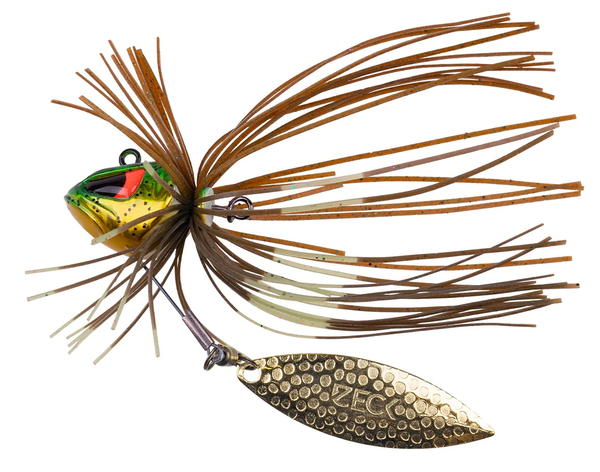 Zeck BA Spinner-Rushka Spinnerbait 15g (Lead free) - Moor Kiwi