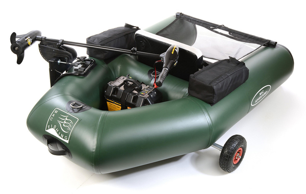 Mac Fishing Hi & Dry Mac Adventure Bote de Cintura, incl. Montura de Motor