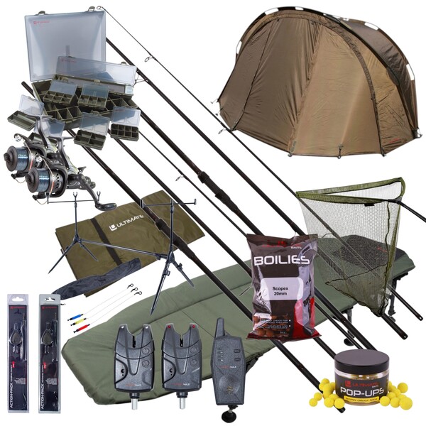 Ultimate Mega Complete Carp Night Fishing Set