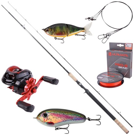Ensemble brochet Ultimate Pike Caster Set