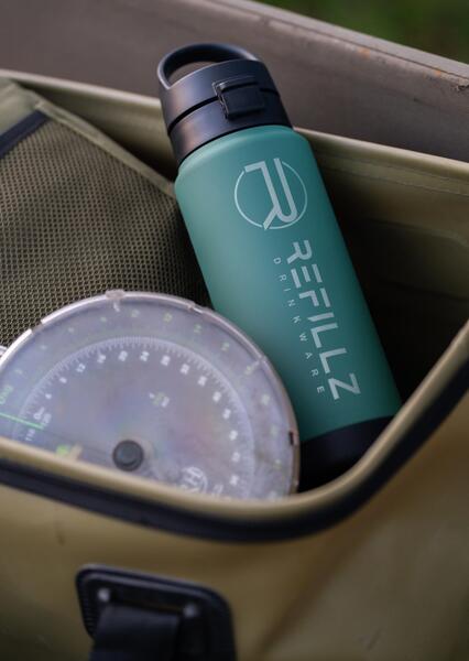 Refillz Pro X Bottle Rubberpainted Pure Green (720ml)