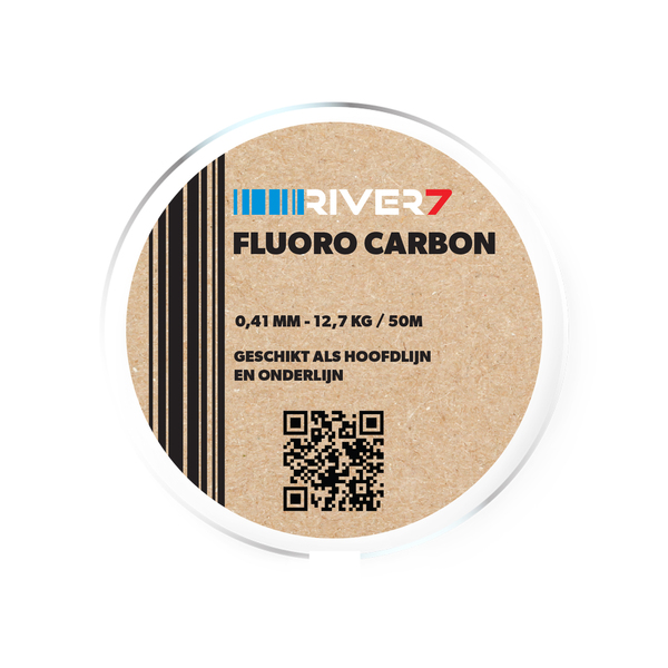 River7 R7 Fluorocarbon Lijn Clear 50m