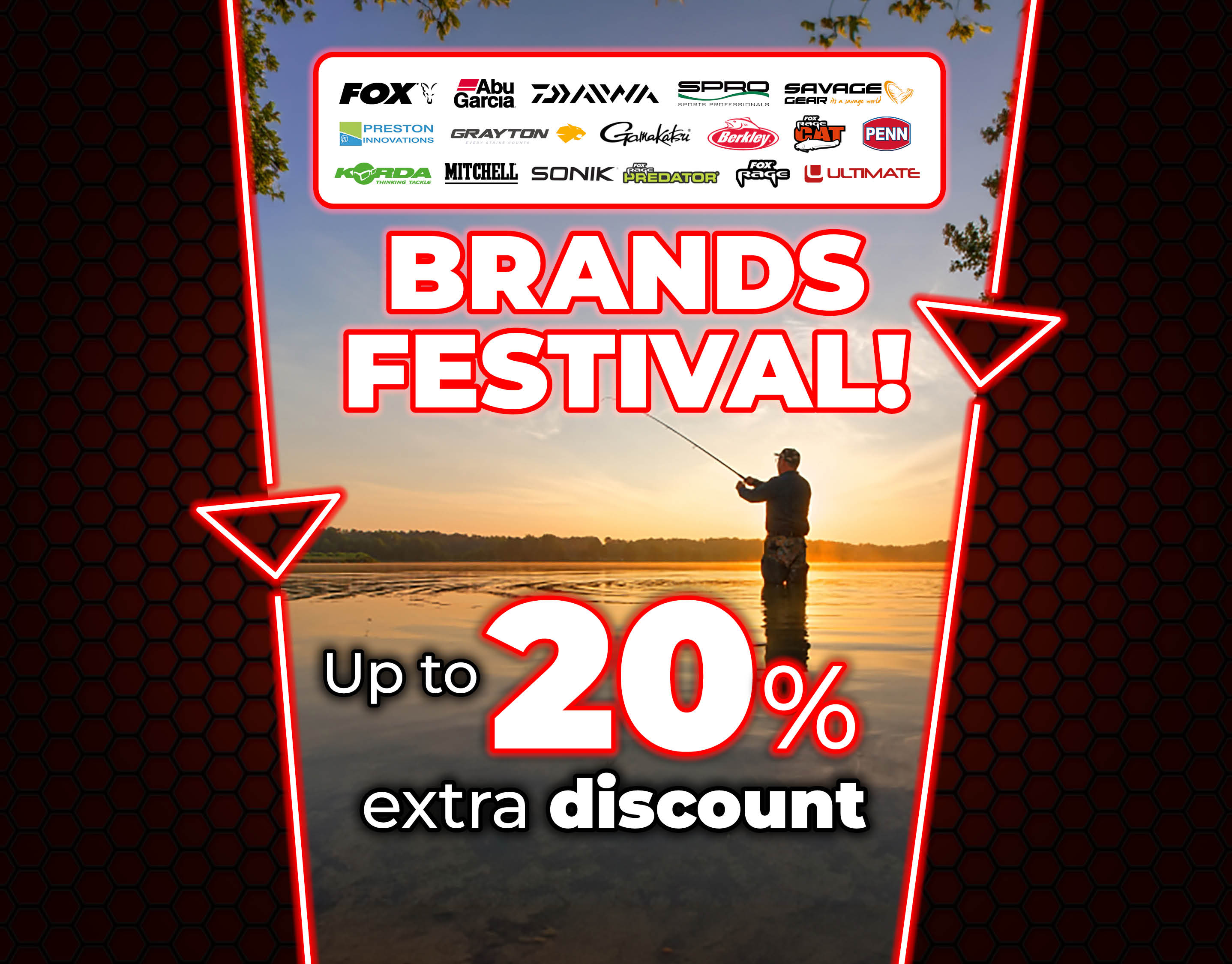 Subbanner: Tot 20% Merkenfestival