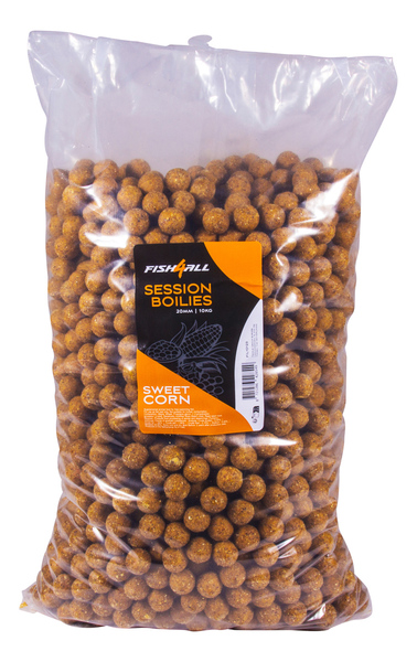 Fish4All Session Boilies Sweetcorn 20mm (10kg)