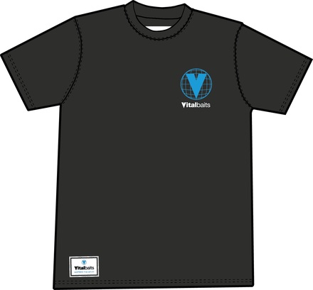 Vital Baits T-Shirt Blue