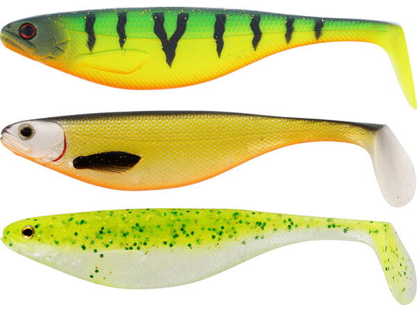 Westin ShadTeez 9cm (3 pieces) - Dark Water Mix 19