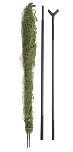 Daiwa Emblem Carp Net Rubber Coated 2.8m (2-Delig)