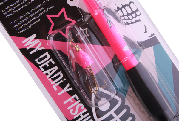 Fladen Tele Spincast Combo Pink