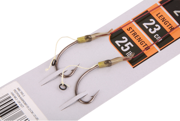 2 x Mikado Lag Rig - Carp Leader 05 ''Lag Rig''
