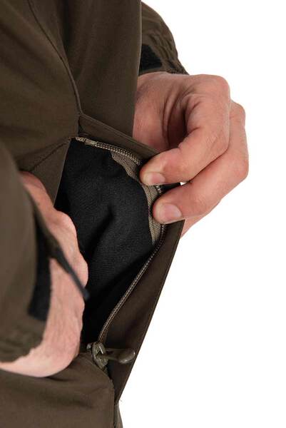 Fox RS25K Chaqueta de Pesca STD Khaki/Camo (Impermeable)