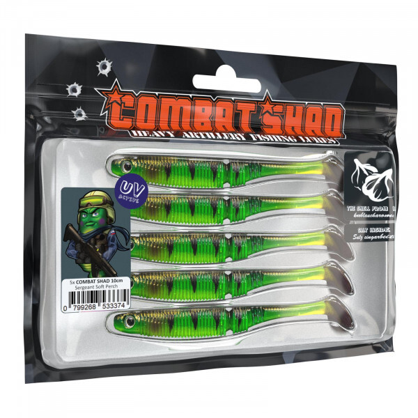Combat Shad 10cm (5 pieces)