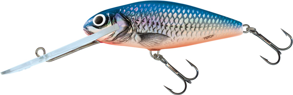 Salmo Perch Super Deep Runner 8cm (14g) - Silver Blue