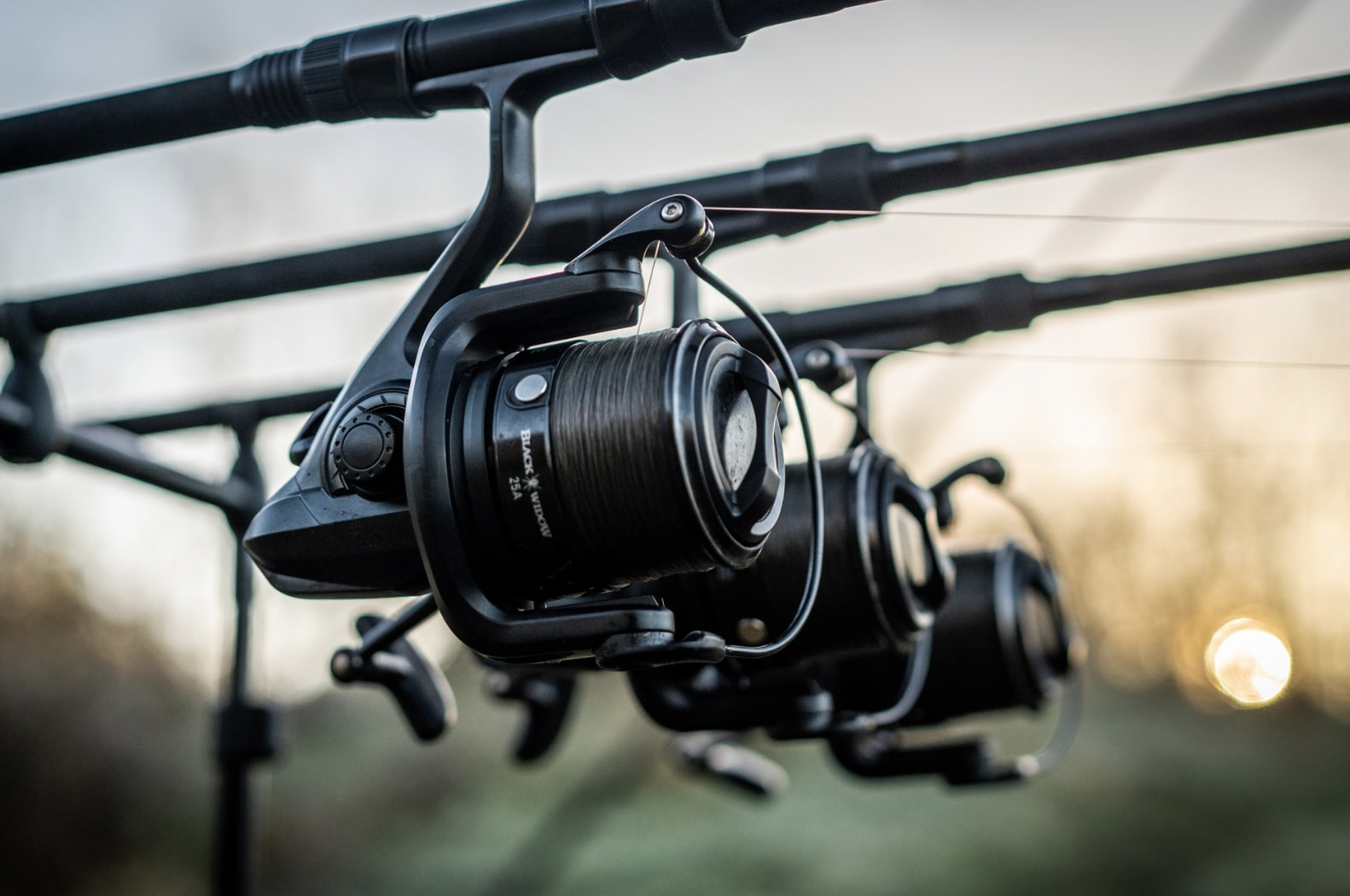 Daiwa BW25A Black Widow 25A, Carp Fishing Reel - Sashcom Motors