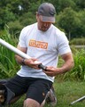 Guru Gradient Connect Tee White Shirt