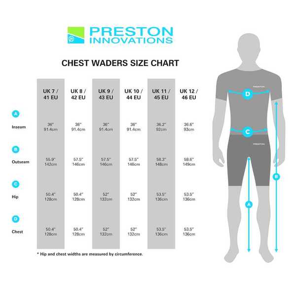 Preston Heavy Duty Chest Wading Suit