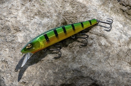 Rozemeijer Flash Twitch Twitchbait 11cm (15g) Chrome Perch