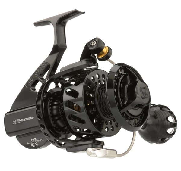 Van Staal Black X2 Bailed Spinning Spinmolen