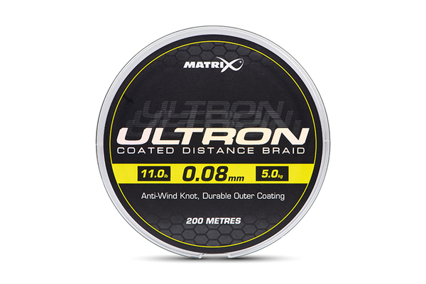 Matrix Ultron Coated Braid Gevlochten Lijn 200m