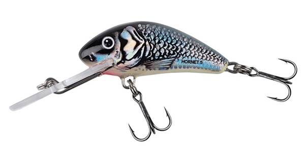 Salmo Hornet Floating Crankbait 5cm (7g) - Holographic Grey Shiner