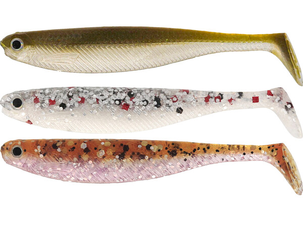 Westin ShadTeez Slim 4.7cm (6 pieces) - Clear Water Mix 23