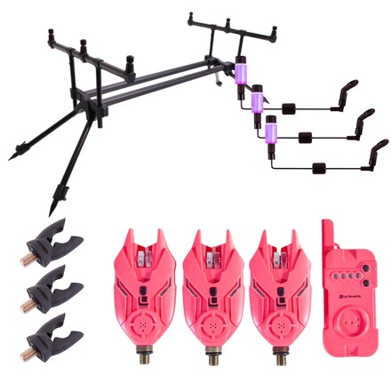 Ultimate E-Tension Pink Alarma de Mordida/Rodpod Set