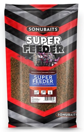 Sonubaits Super Feeder Sweet Fishmeal Groundbait (2kg)
