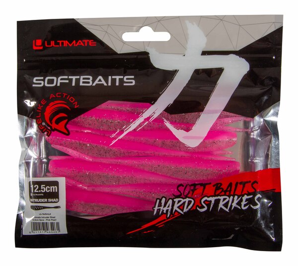Ultimate Intruder Shad 12.5cm (8 pcs) - Pink Pearl