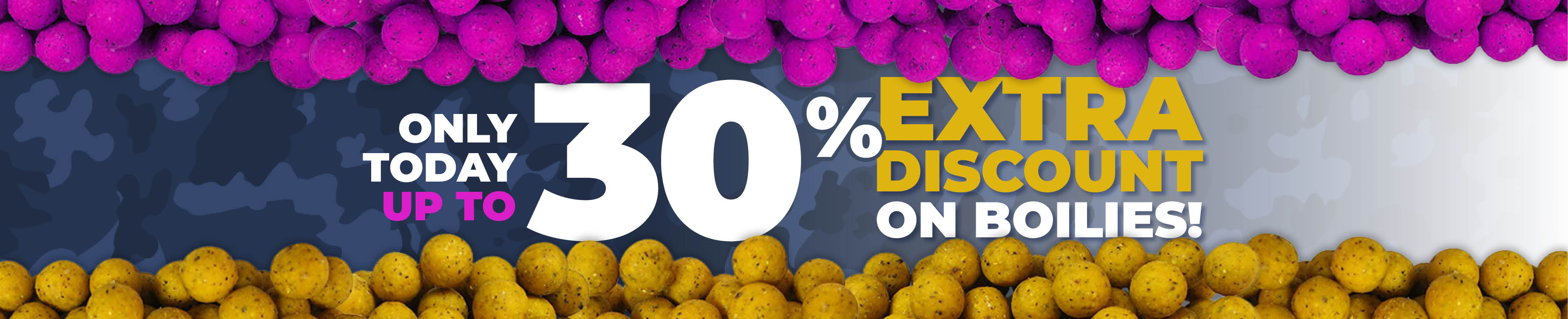 Topbanner: Tot 30% Boilies