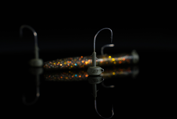 BKK Silent Chaser Draggin' NED Bleikopf #1 Schwarz